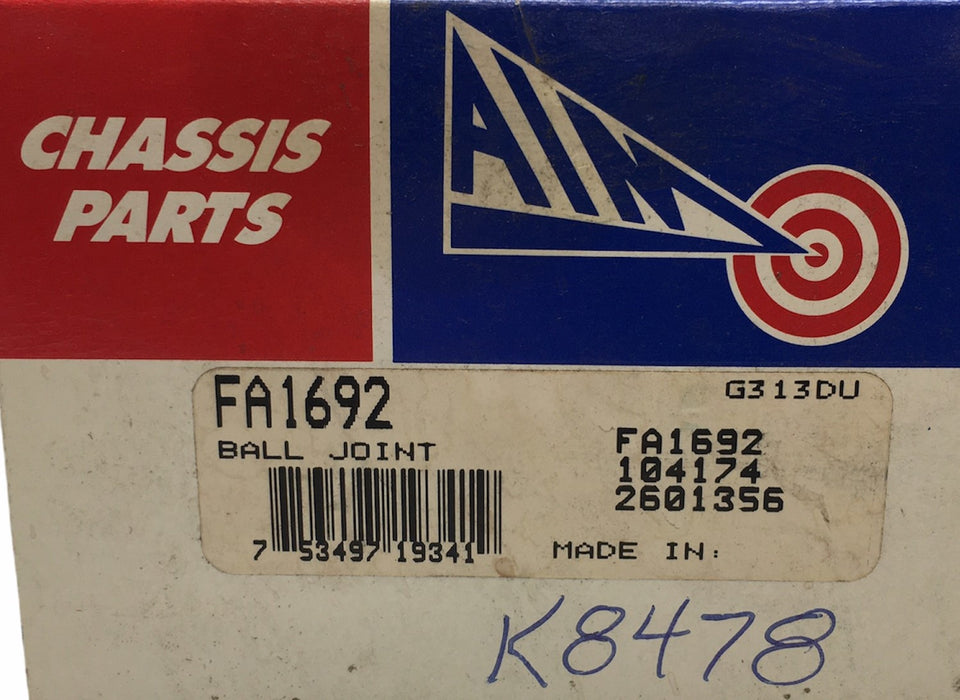 Chassis Parts Suspension Ball Joint FA1692 NOS