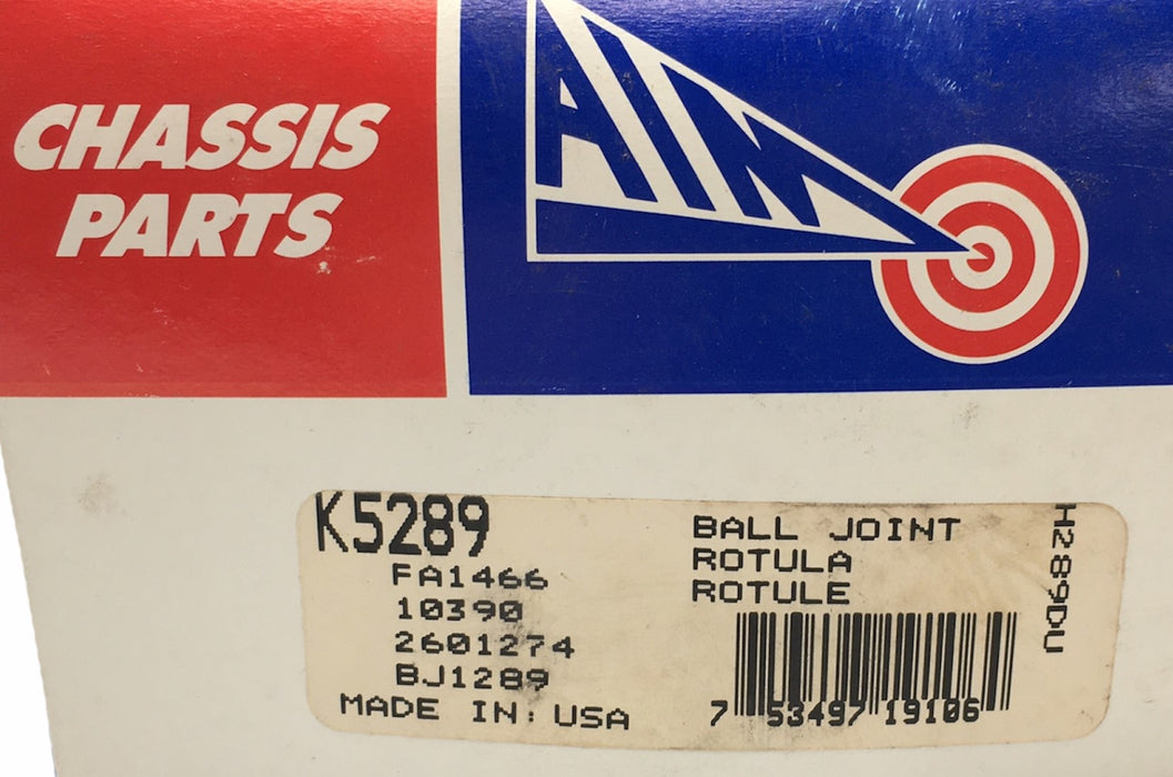 Chassis Parts Suspension Ball Joint K5289 NOS