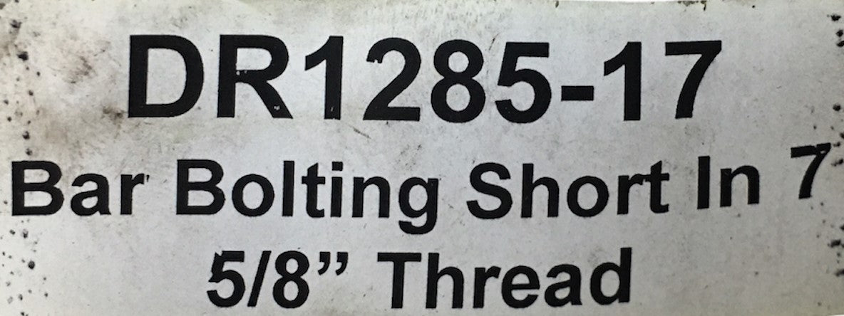 Unbranded Bolting Bar 5/8" Thread DR1285-17 [Lot of 3] NOS