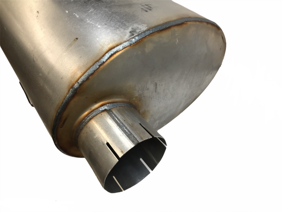 Unbranded Oval Type 2 Muffler 86125M NOS