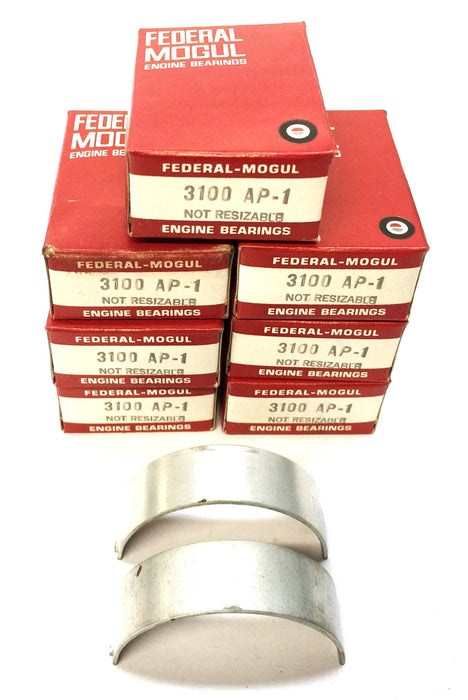 Federal Mogul Engine Bearing Pair 3100AP-1 [Lot of 7] NOS