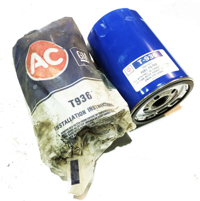 AC Fuel Filter T-936 (25011011) [Lot of 2] NOS