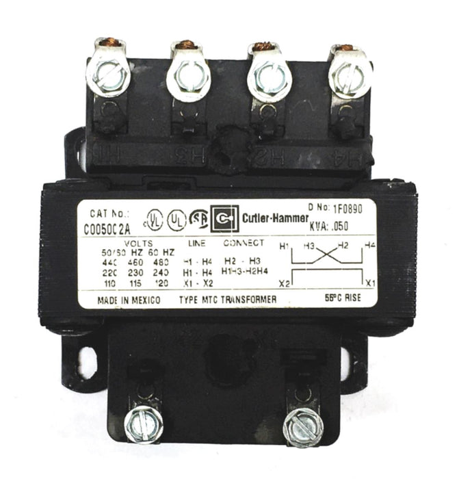 Cutler Hammer Control Transformer C0050C2A USED