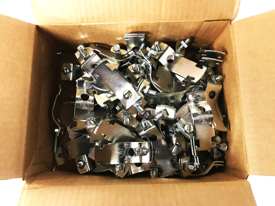 Thomas & Betts Galvanized Steel Rigid Conduit Clamp 703-2EG [Box of 50] NOS