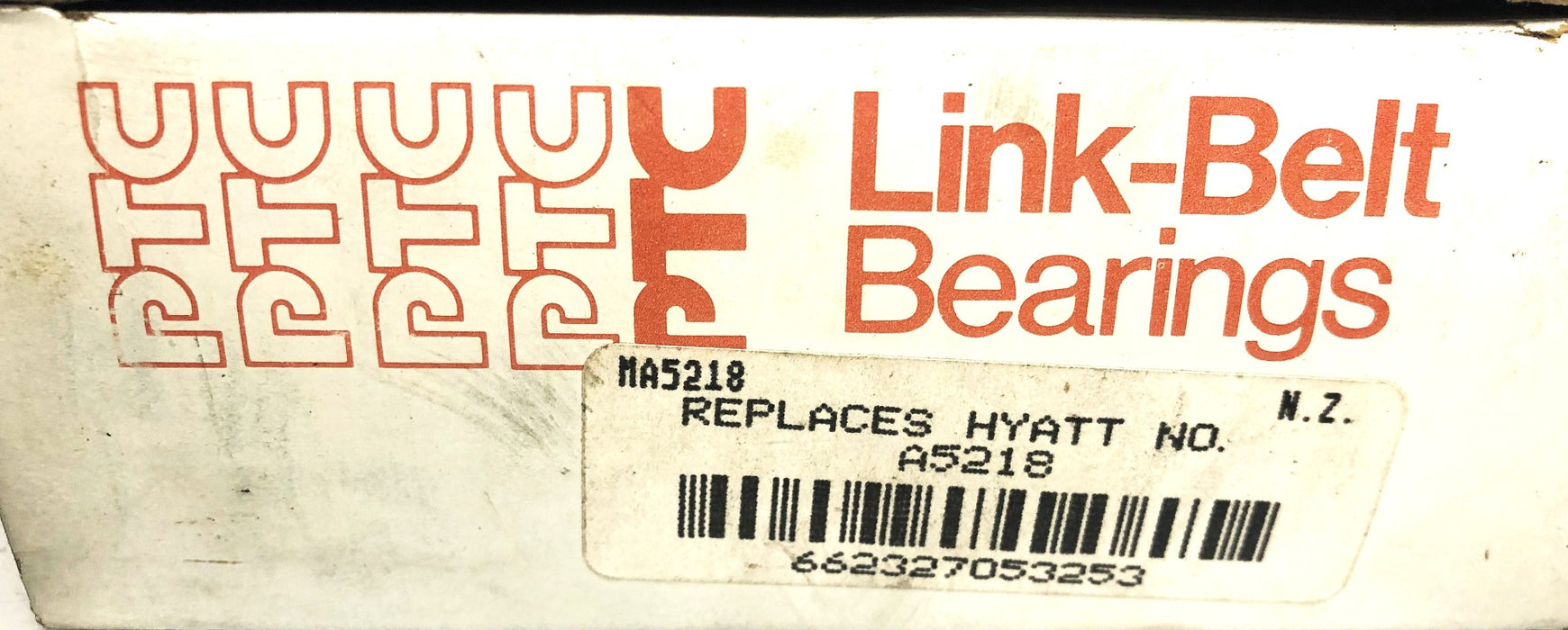 Link-Belt Cylindrical Roller Bearing Inner Ring MA5218 NOS