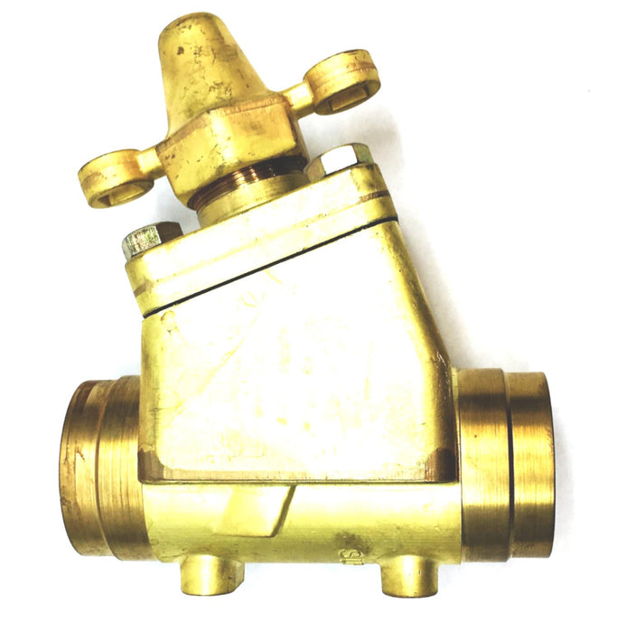 Superior 2 Inch Brass Refrigeration Globe Valve Series C NOS
