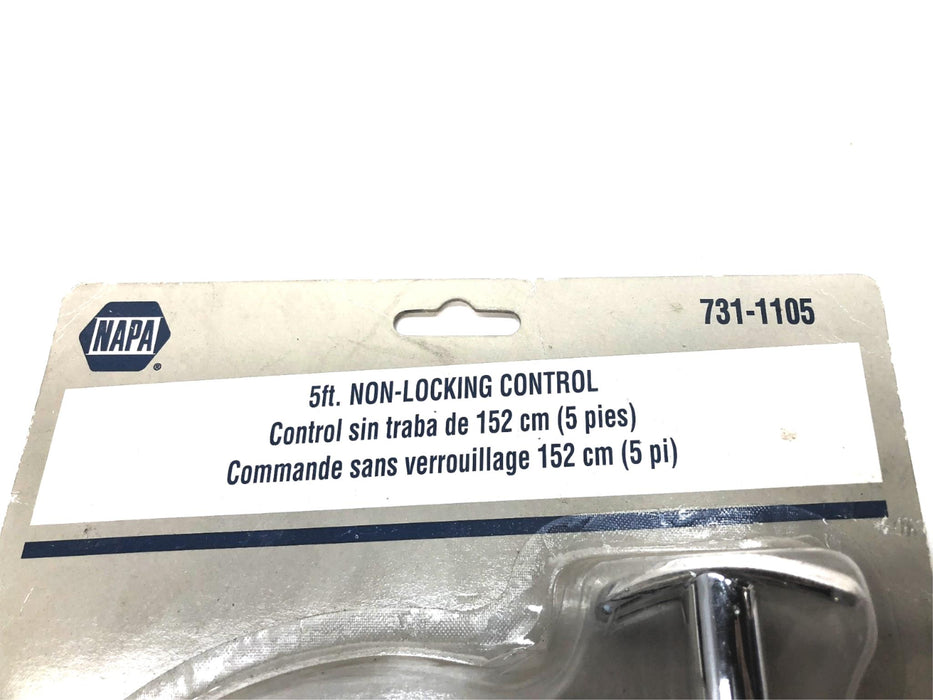Napa 5 Foot Non-Locking Control Cable 731-1105 NOS