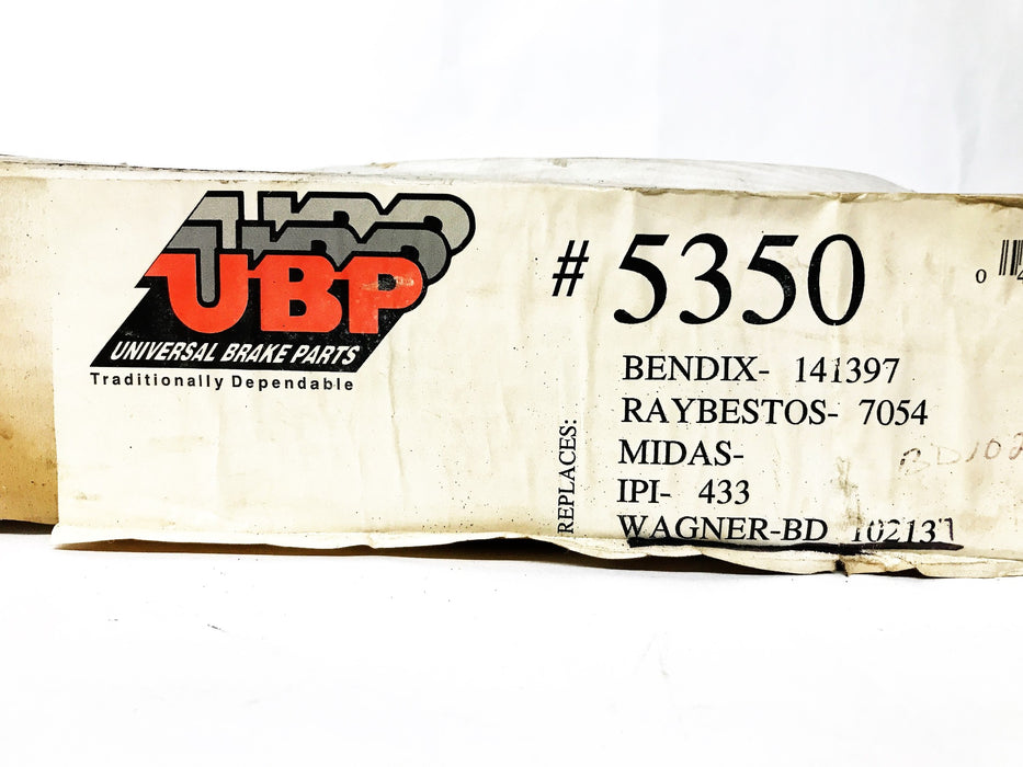 UBP Disc Brake Rotor 5350 NOS