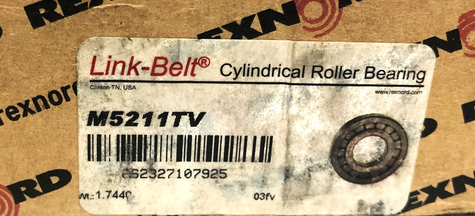 Link-Belt Cylindrical Roller Bearing Outer Ring With Roller Cage M5211TV NOS