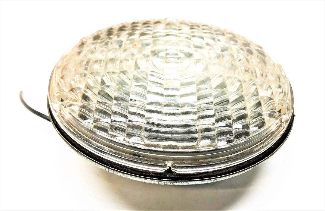 CAT'S EYE 4-1/4" Round Clear Lens Light Assembly 753 USED