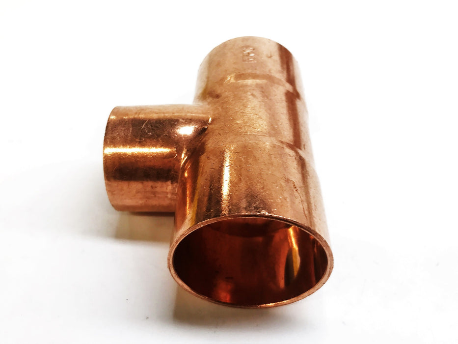 EPC 1-1/2" Sweat x 1-1/4" Sweat x 1-1/2" Sweat Copper Reducing Tee NOS