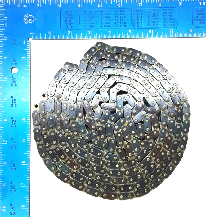 Ametric 10' Double Strand Roller Chain w/o Connecting Link NOS