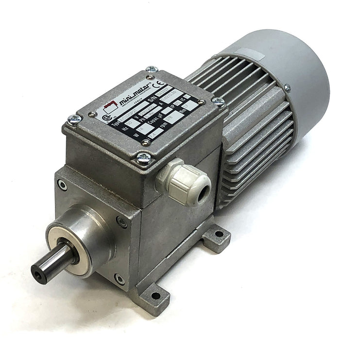 Minimotor 50Hz 74W 230/400V 378RPM Gearmotor AC320P2T NOS