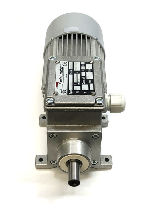 Minimotor 50Hz 74W 230/400V 378RPM Gearmotor AC320P2T NOS