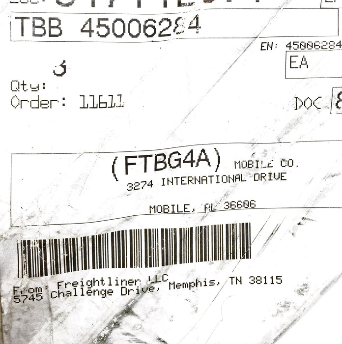 Freightliner End Rail TBB45006284 [Lot of 3] NOS
