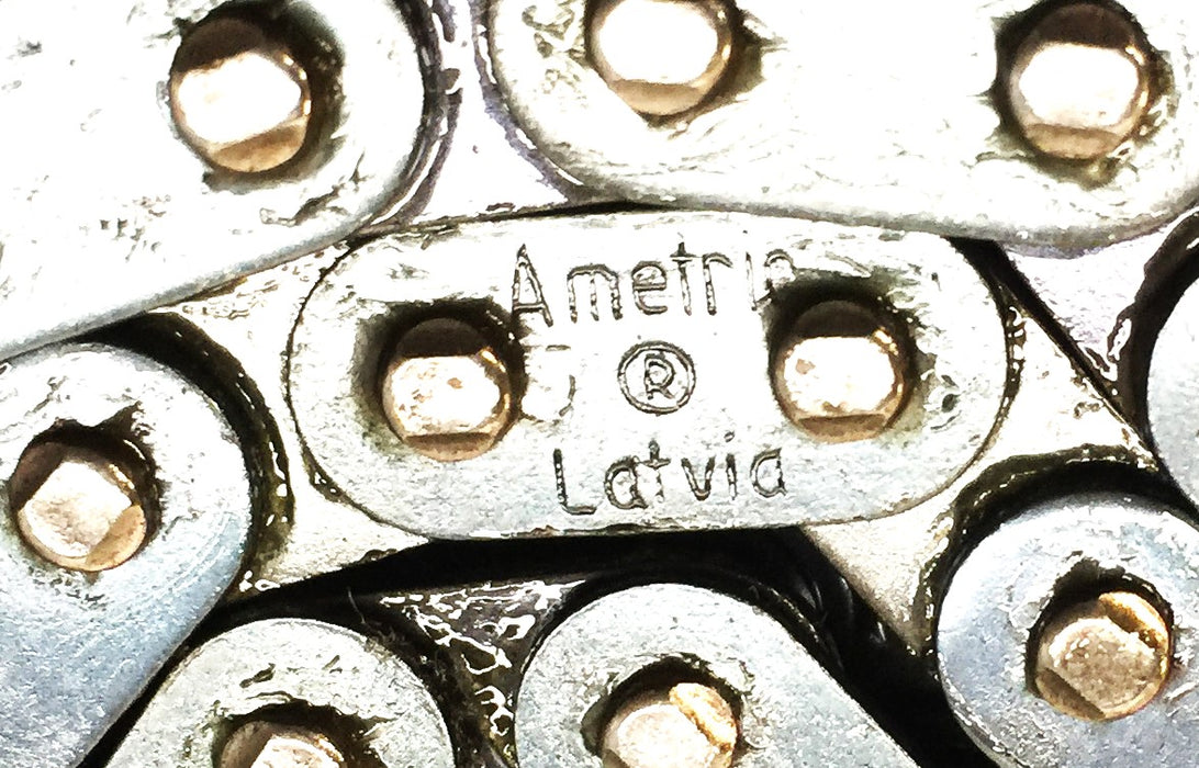 Ametric 16' Double Strand Roller Chain w/o Connecting Link 06B NOS
