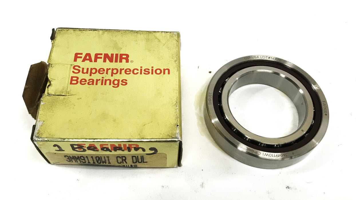 Fafnir Angular Contact Ball Bearing 3MM9110WICRDUL NOS