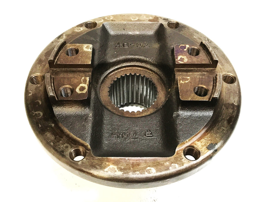 Volvo Construction 8" x 4" (2" Center) Splined Axle Plate 7DL-7C-BY USED