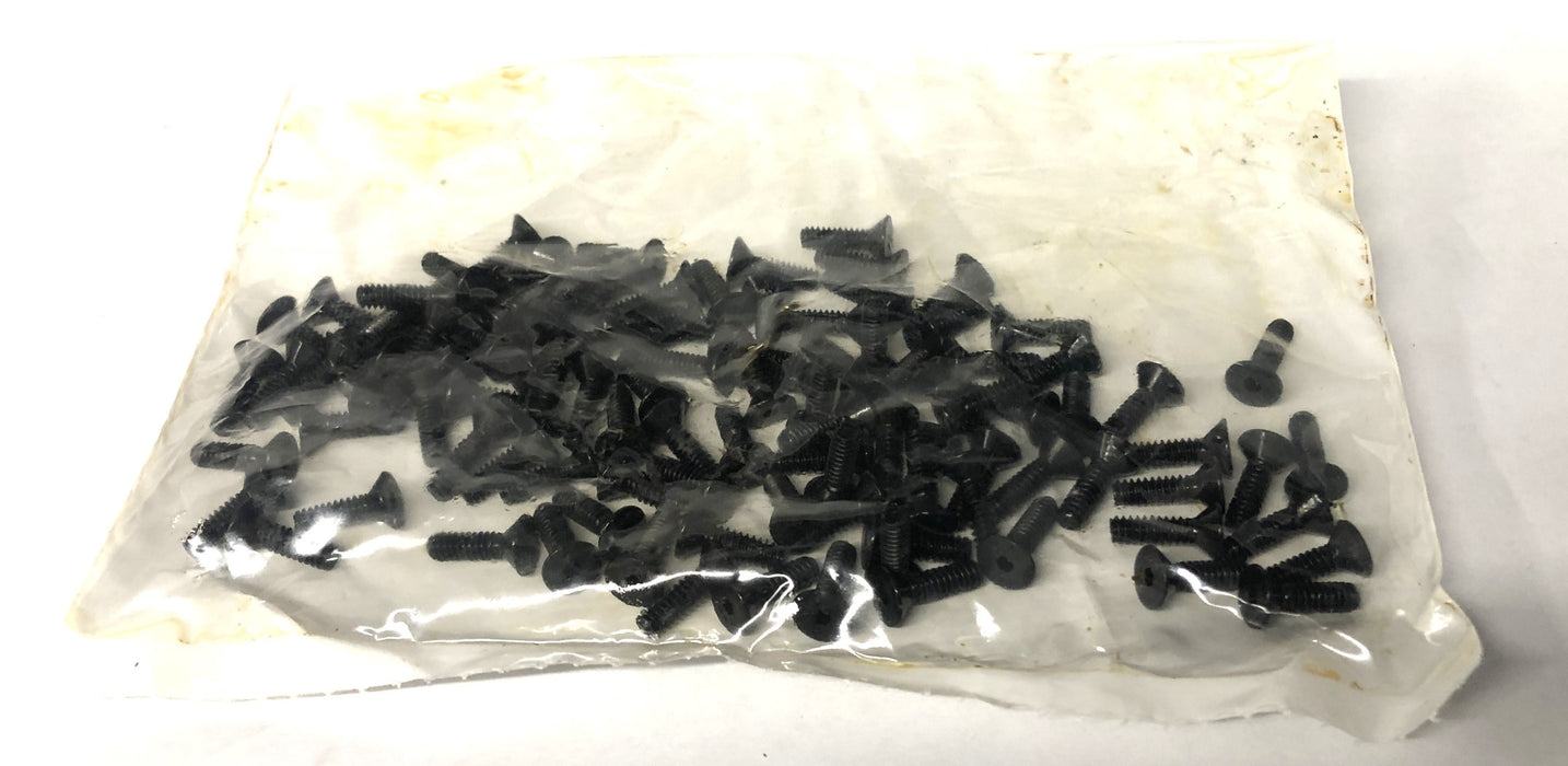 Unbranded Fully Threaded Flat Socket Cap Screws (100pcs) 6-32X1/2 [Lot of 2] NOS
