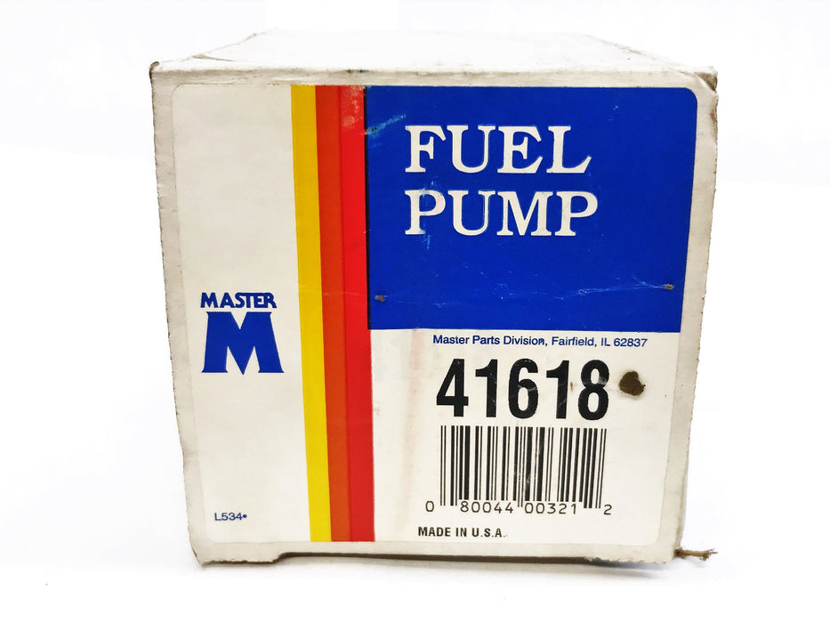 Master Fuel Pump Assembly 41618 NOS