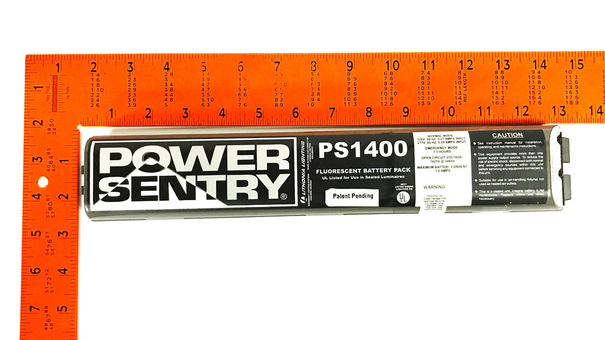 Lithonia Lighting Fluorescent Battery Pack PS1400QD-M8 NOS