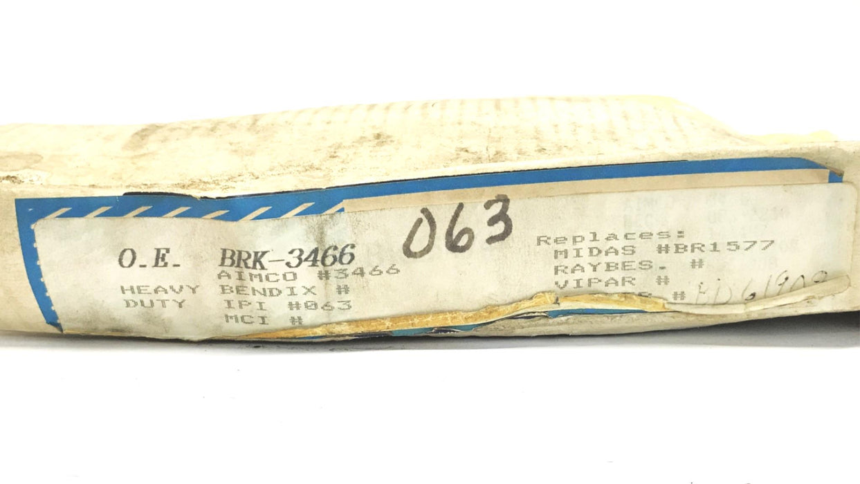 O.E. Disc Brake Rotor BRK-3466 NOS