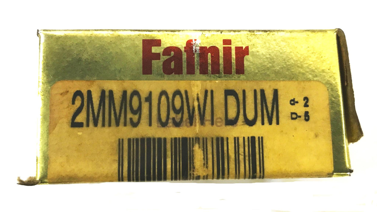 Fafnir Angular Contact Ball Bearing 2MM9109WIDUM NOS