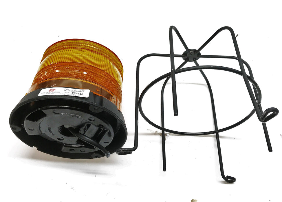 Federal Signal "UltraStar" Strobe Light Assembly w/ Cage 252650 USED