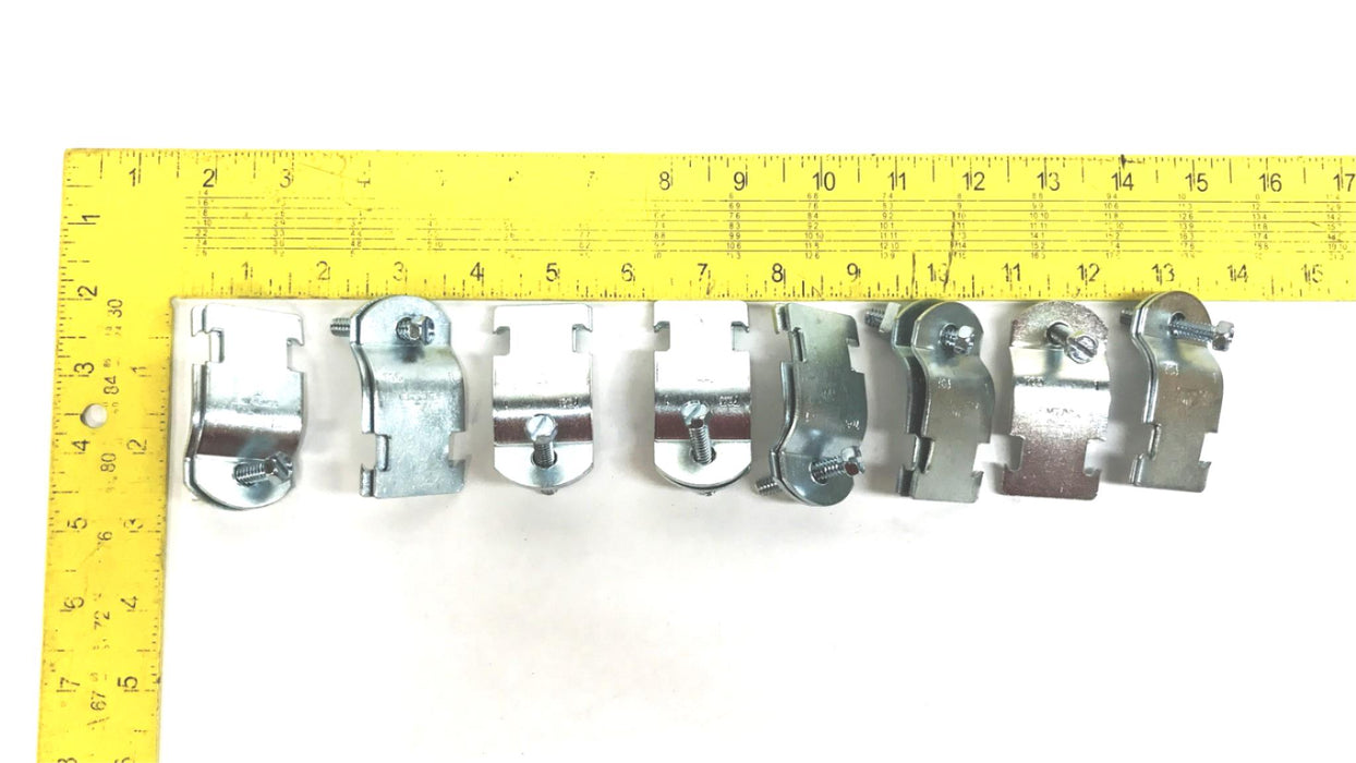 Thomas & Betts Galvanized Steel Pipe Clamp 703-1EG [Lot of 8] NOS