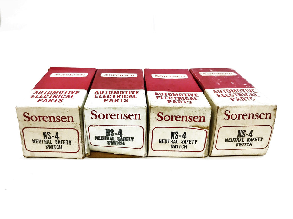 Sorensen Neutral Safety Switch NS-4 [Lot of 4] NOS