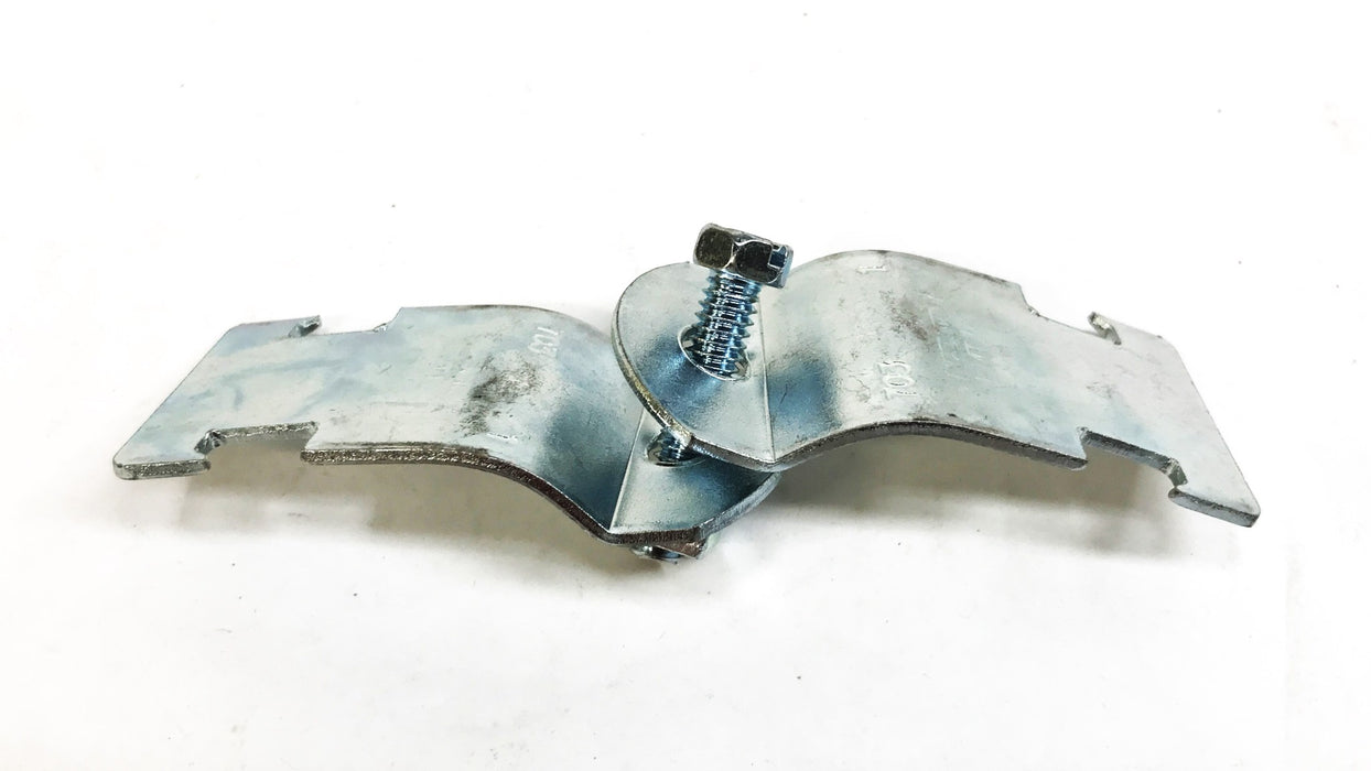 Thomas & Betts Galvanized Steel Pipe Clamp 703-1EG [Lot of 8] NOS