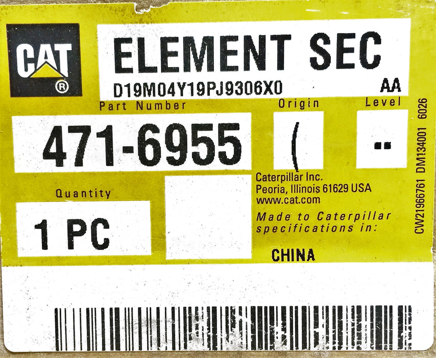 Caterpillar/CAT Filter Element 471-6955 NOS
