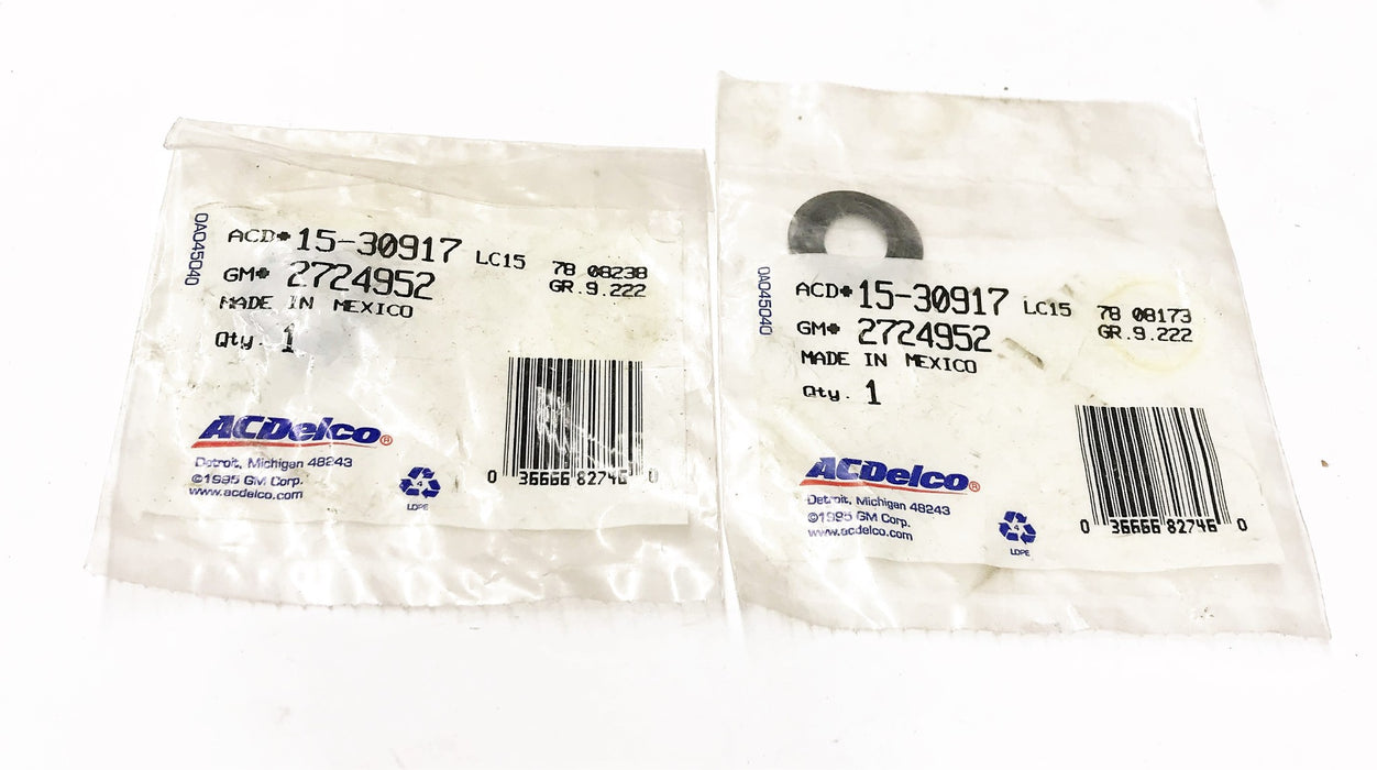 ACDelco A/C Compressor Seal Kit 15-30917 (2724952) [Lot of 2] NOS