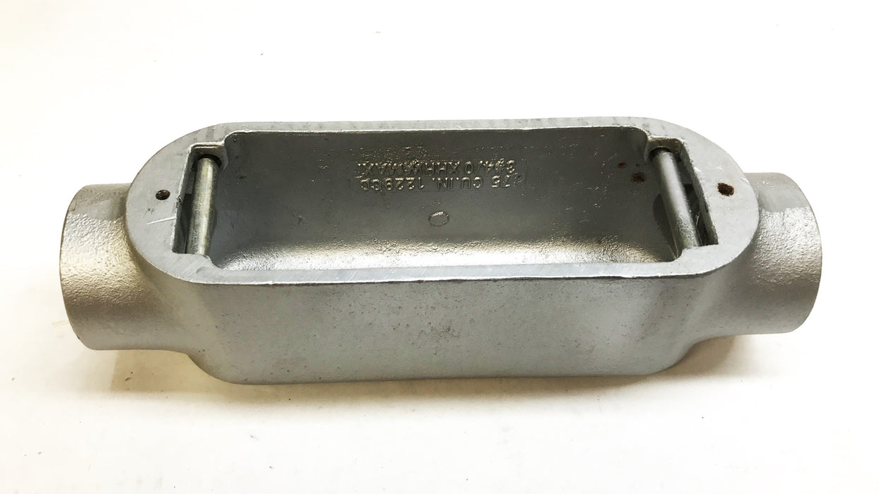 Cooper Crouse Hinds 2" Malleable Iron Conduit Outlet Body C200M NOS