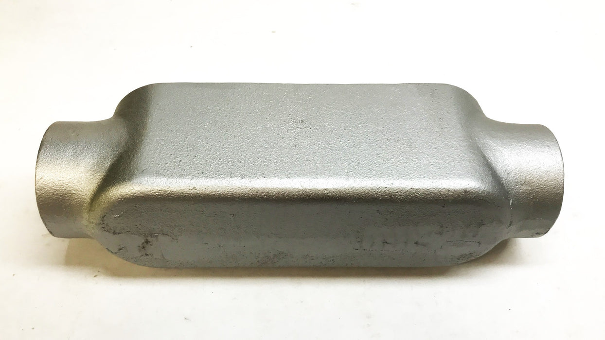 Cooper Crouse Hinds 2" Malleable Iron Conduit Outlet Body C200M NOS