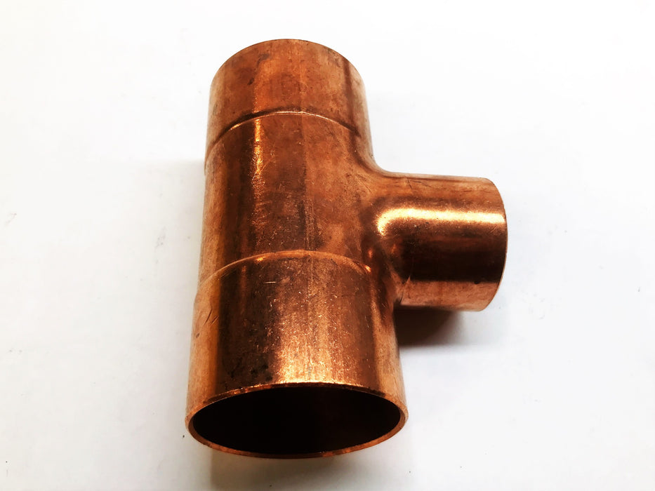 Nibco 2" Sweat x 1-1/2" Sweat x 2" Sweat Copper Reducing Tee NOS