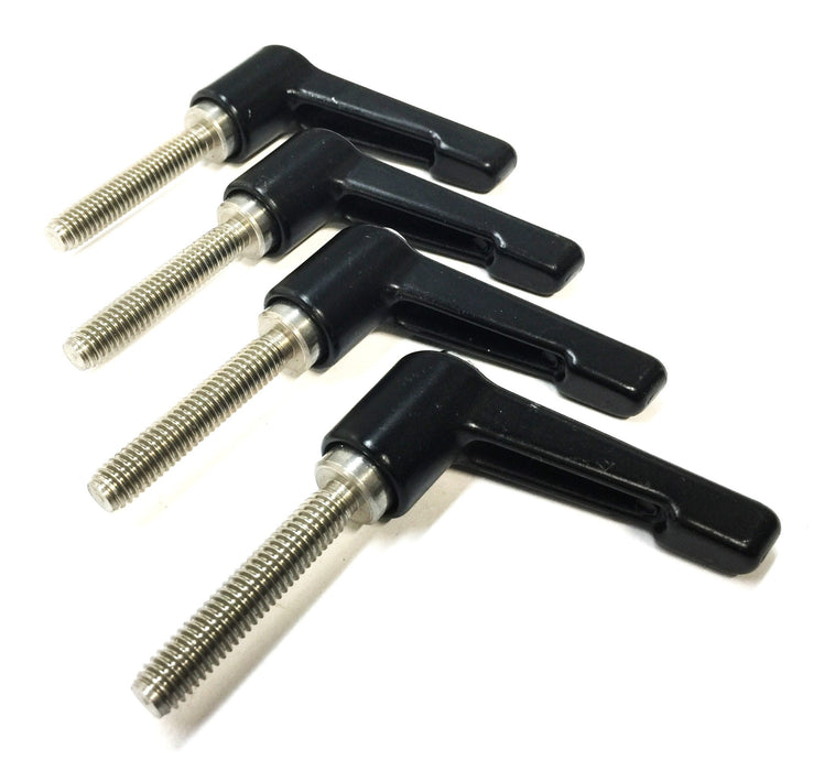 Unbranded Stainless Steel Adjustable Handle with Stud MH-3027SS [Lot of 4] NOS