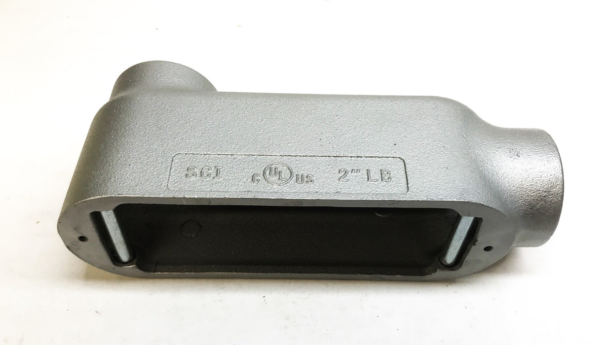 Cooper Crouse Hinds 2" Malleable Iron Conduit Outlet Body LB200M NOS