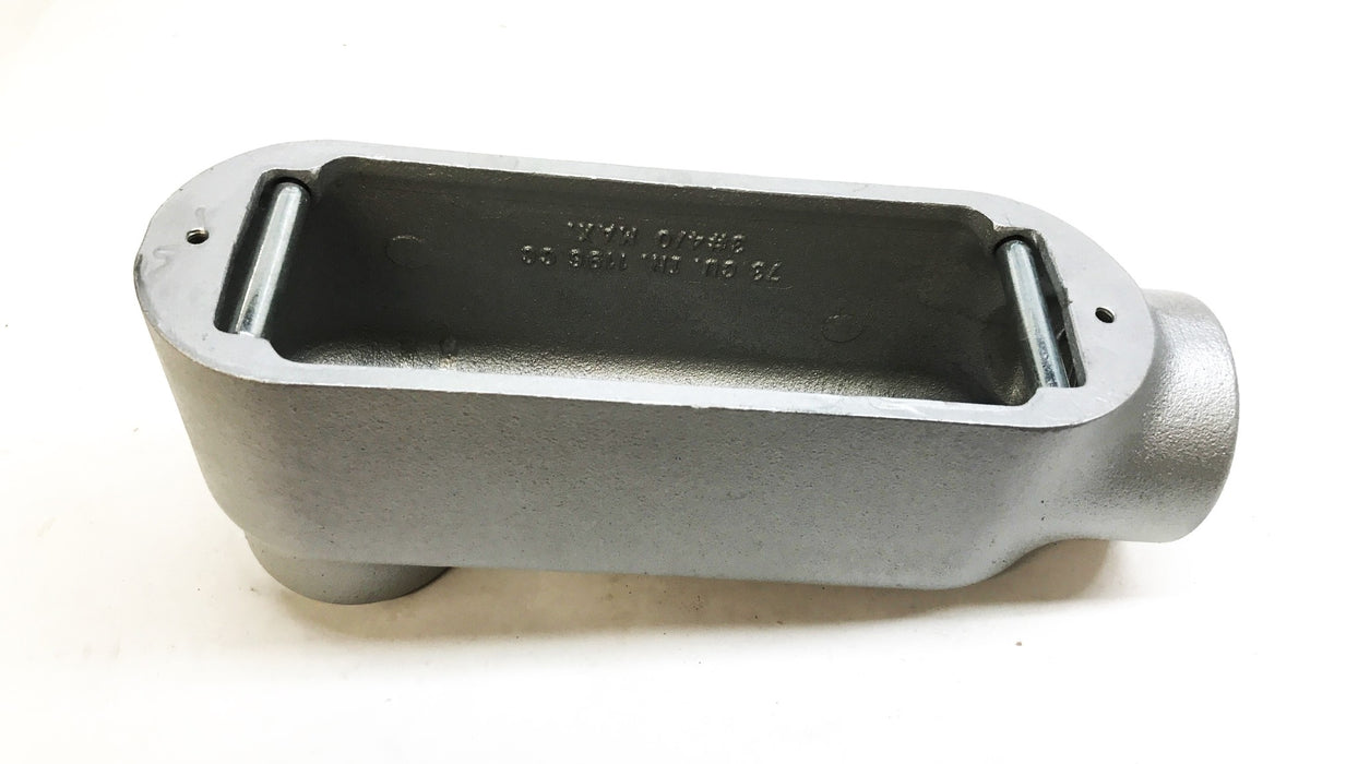 Cooper Crouse Hinds 2" Malleable Iron Conduit Outlet Body LB200M NOS