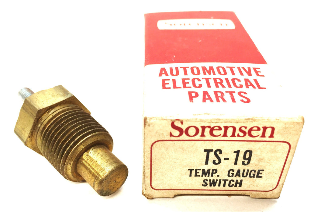 Sorensen Temperature Gauge Switch TS-19 (TS19) NOS