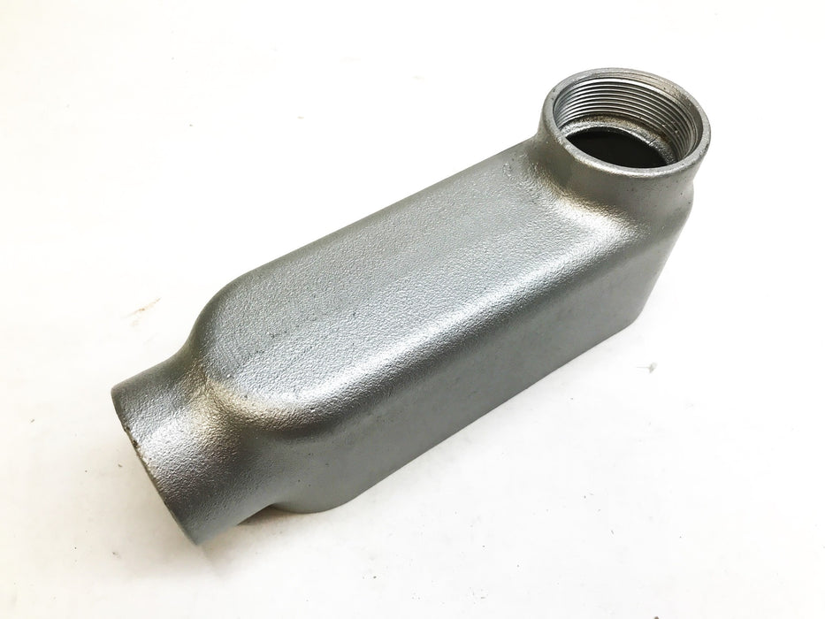 Cooper Crouse Hinds 2" Malleable Iron Conduit Outlet Body LB200M NOS