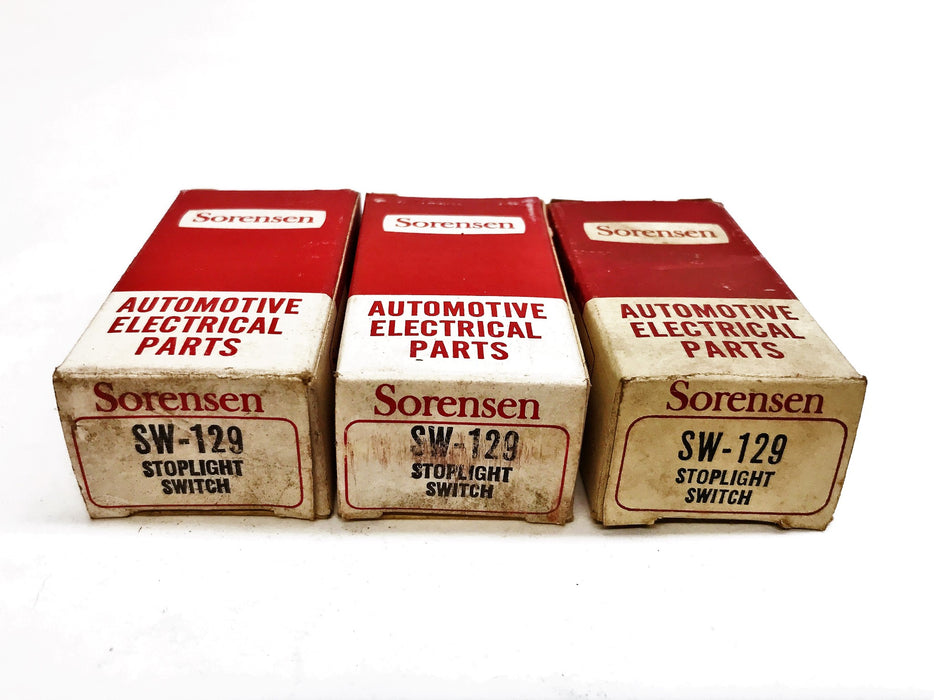 Sorensen Stoplight Switch SW-129 [Lot of 3] NOS