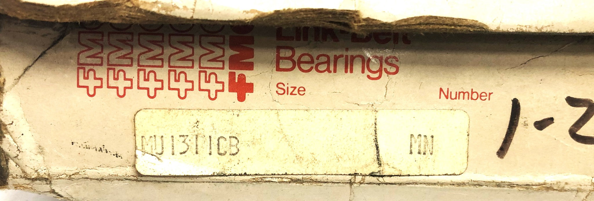 Link-Belt Cylindrical Roller Bearing MU1311CB (MU1311/M1311C) NOS