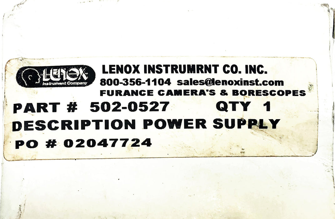 Lenox Instrument CO Plug 502-0527 NOS
