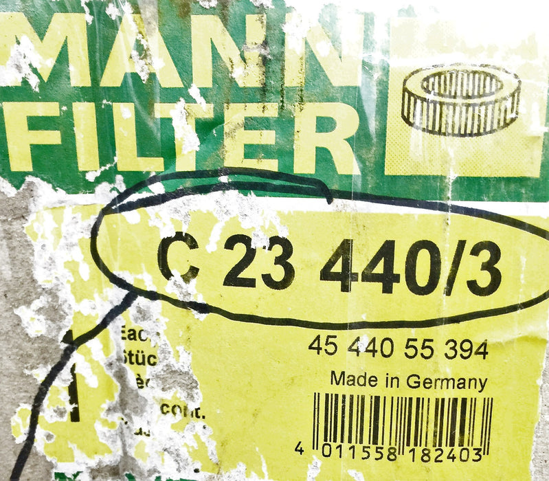 Mann Filter Air Filter Element C23440/3 (05821018) NOS