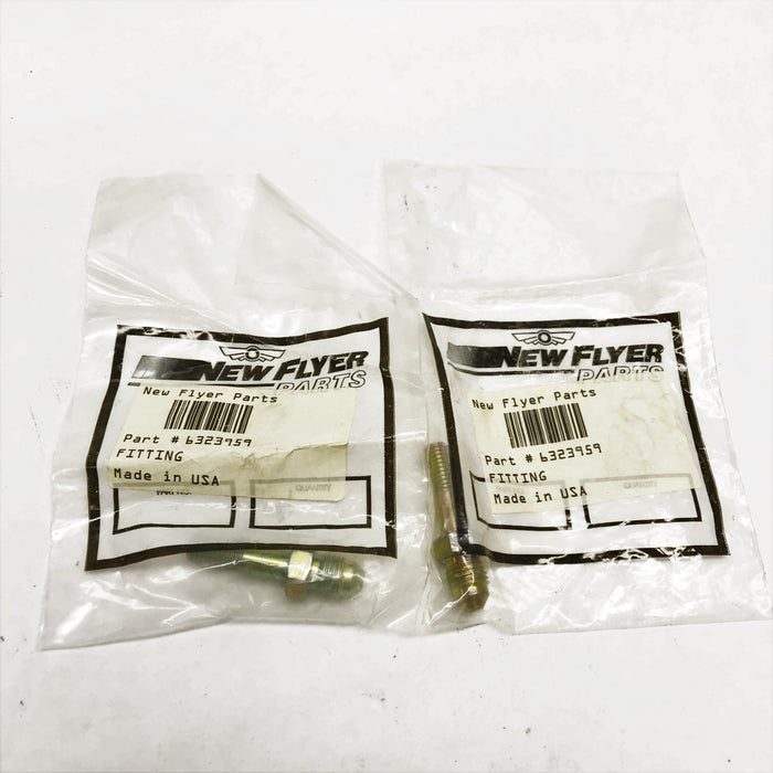 New Flyer Fitting 6323959 [Lot of 2] NOS