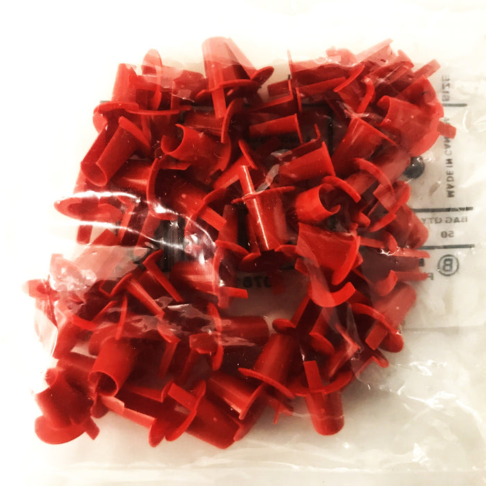 Bridgeport Size O Anti-Short Bushings, Bag of 50 [Lot of 5] NOS