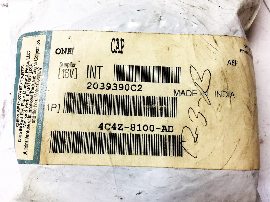 MTU Engine Coolant Recovery Tank Cap 4C4Z-9100-AD NOS