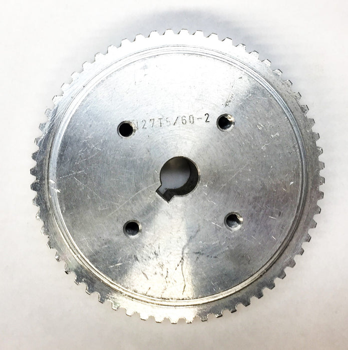 Unbranded Aluminum Timing Pulley without Lip 27T5/60-2 NOS