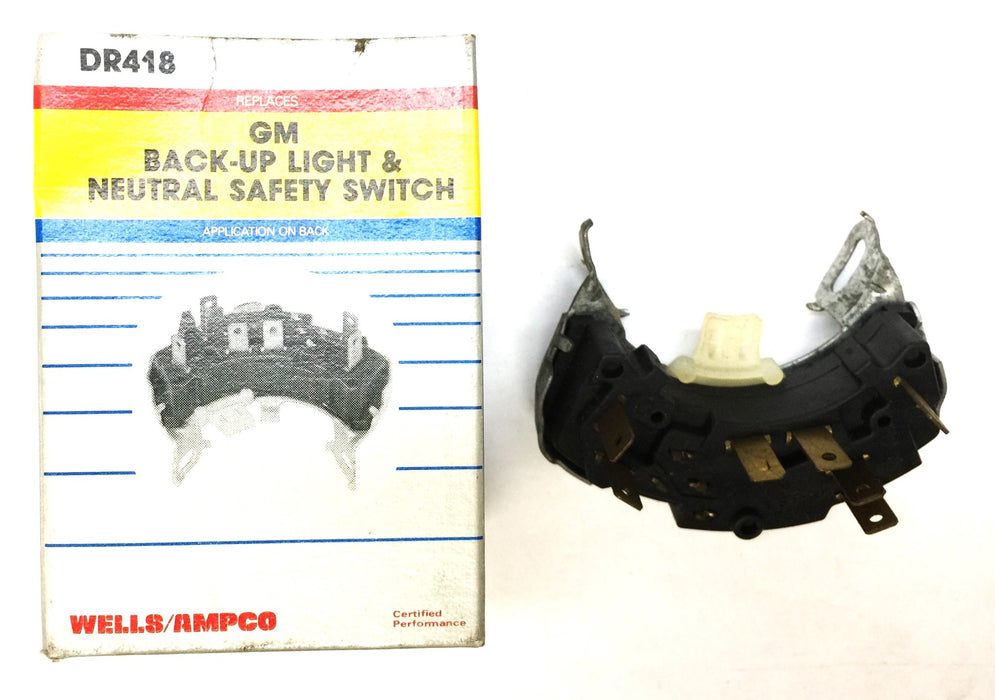 Wells Back-Up Light and Neutral Safety Switch DR418 NOS